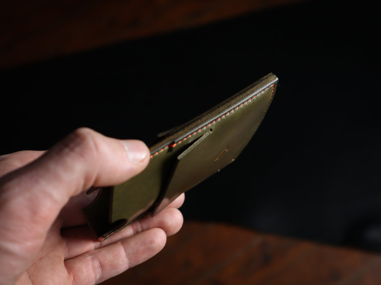 Cardholder, Olive Harness