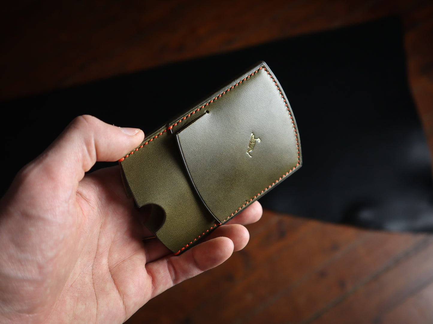 Cardholder, Olive Harness