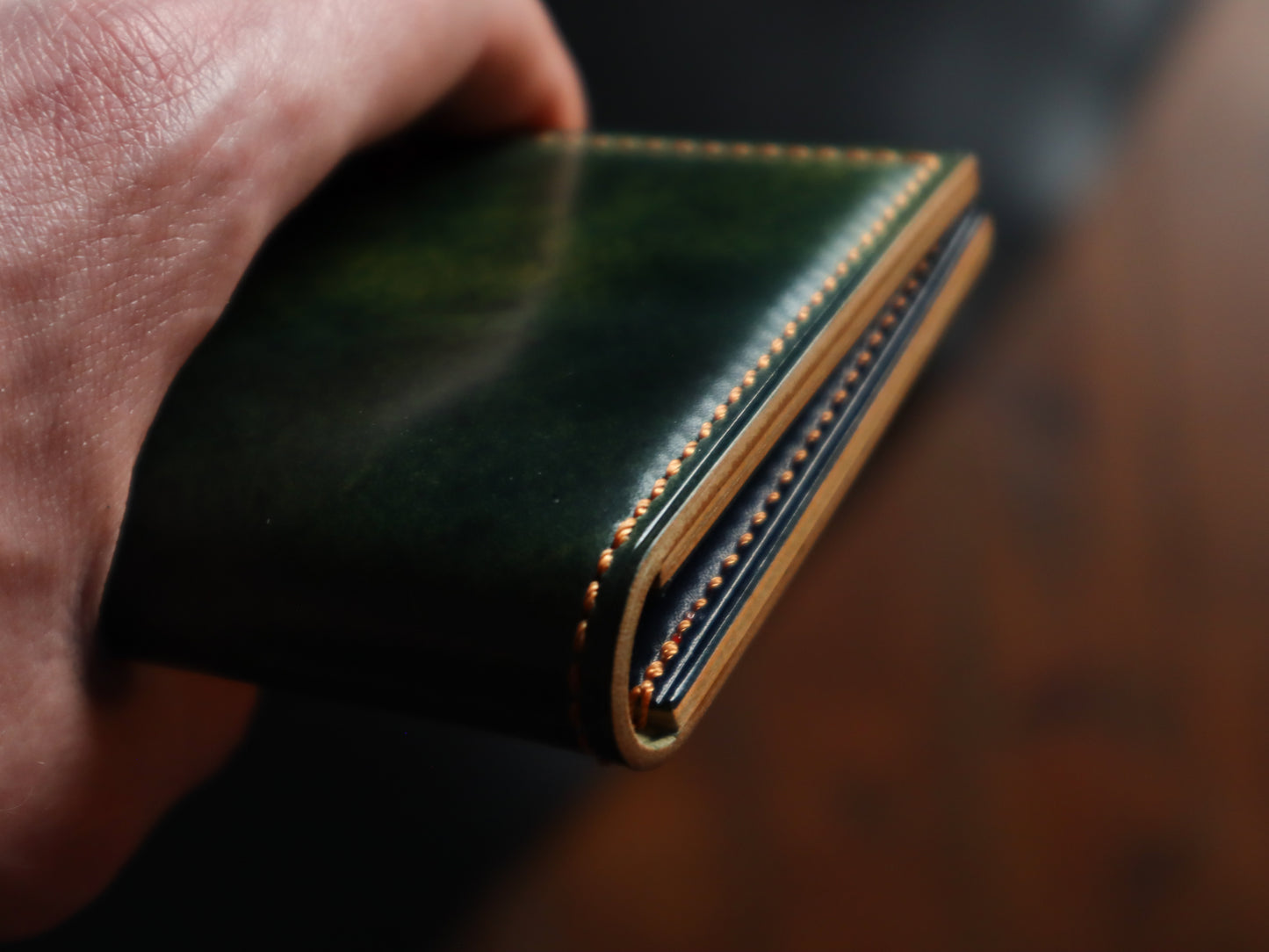 Compact Bifold - Buttero & Horween Shell Cordovan