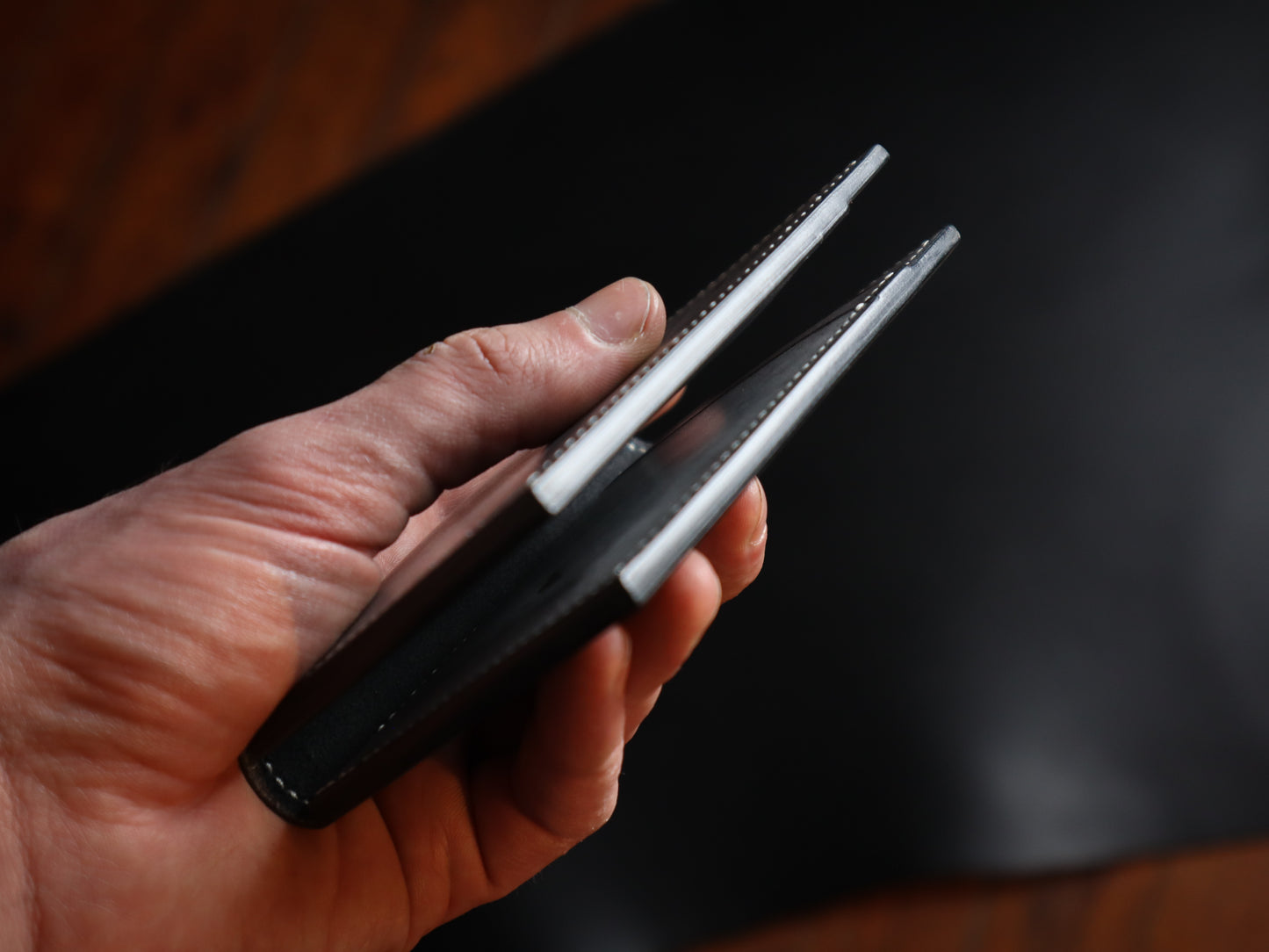 Compact Bifold - Ghost Wax Black