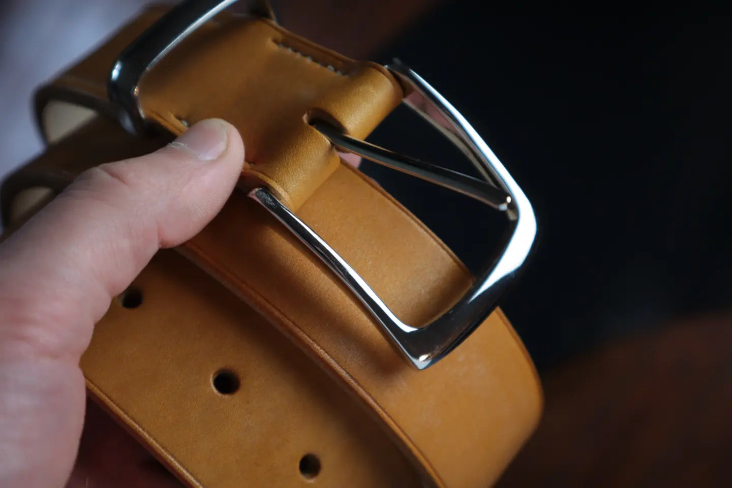 Northern Belt - English Bridle, Tan