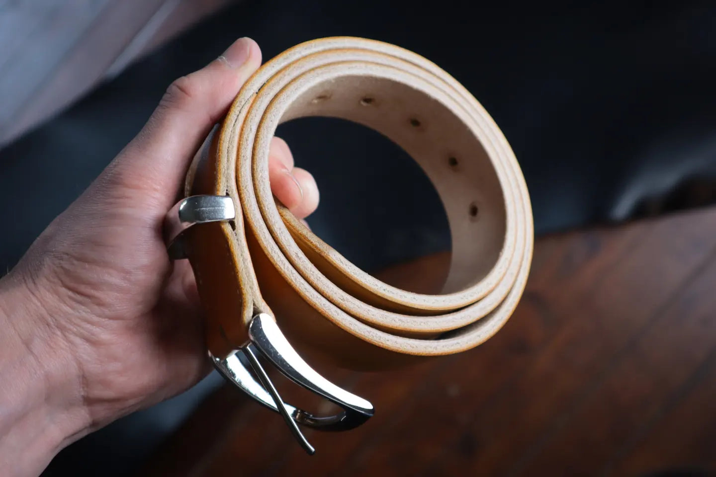 Northern Belt - English Bridle, Tan