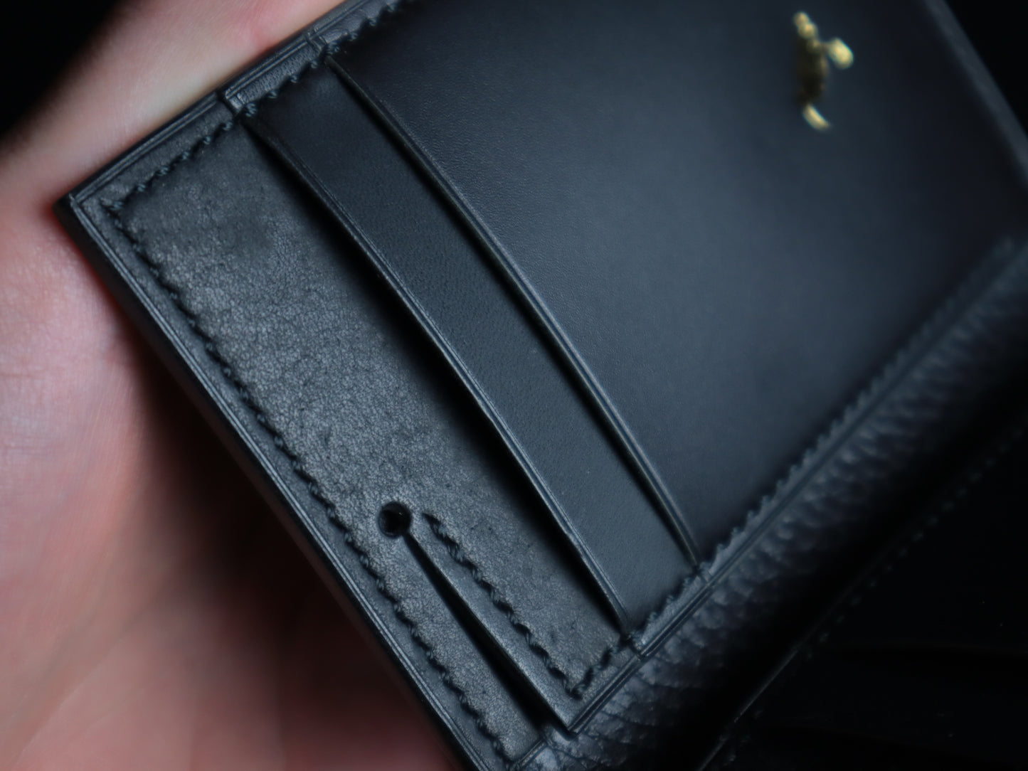 Compact Bifold - Black Pueblo, Buttero, Gaeta & Dollaro
