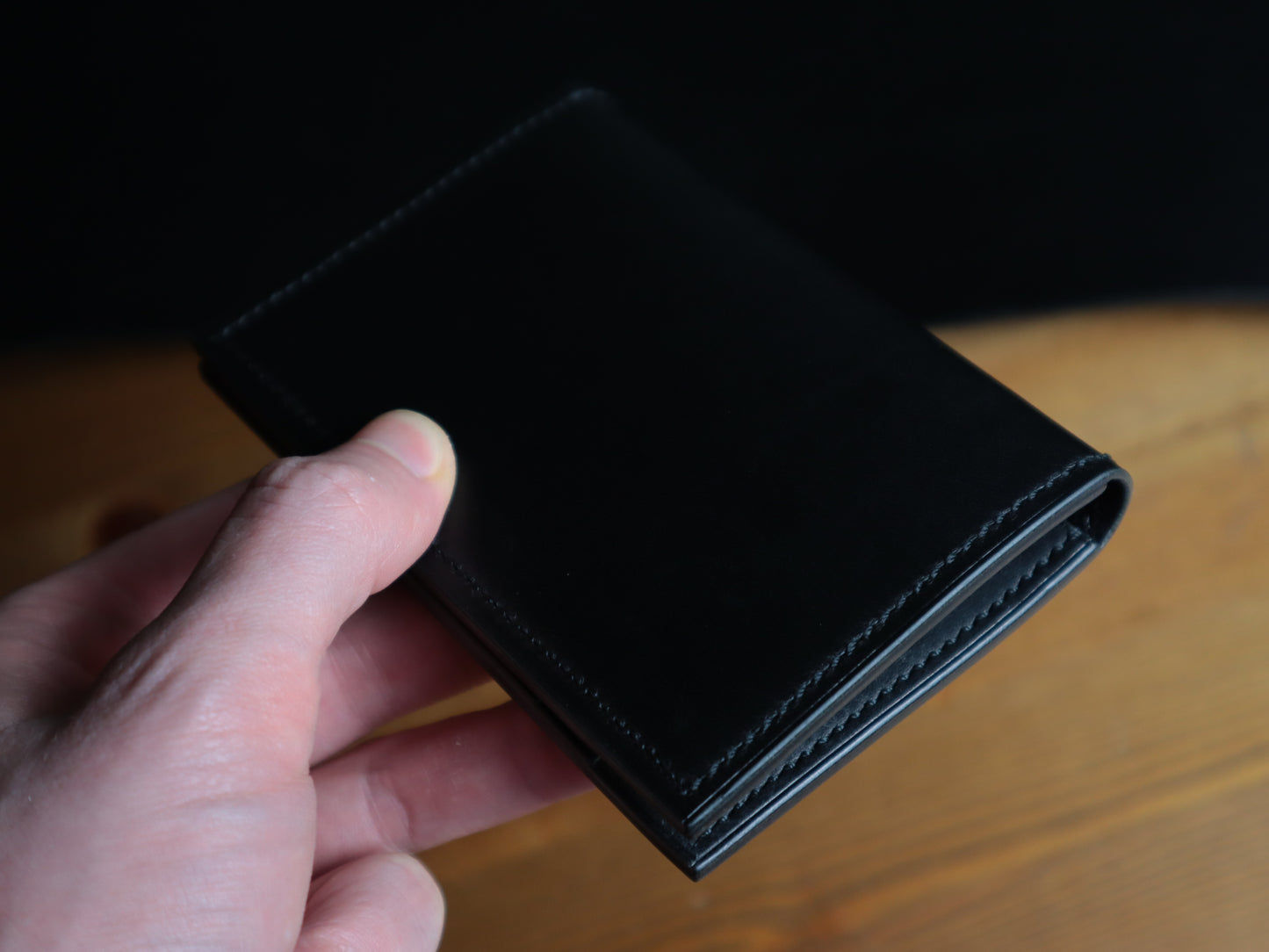 Compact Bifold - Black Pueblo, Buttero, Gaeta & Dollaro