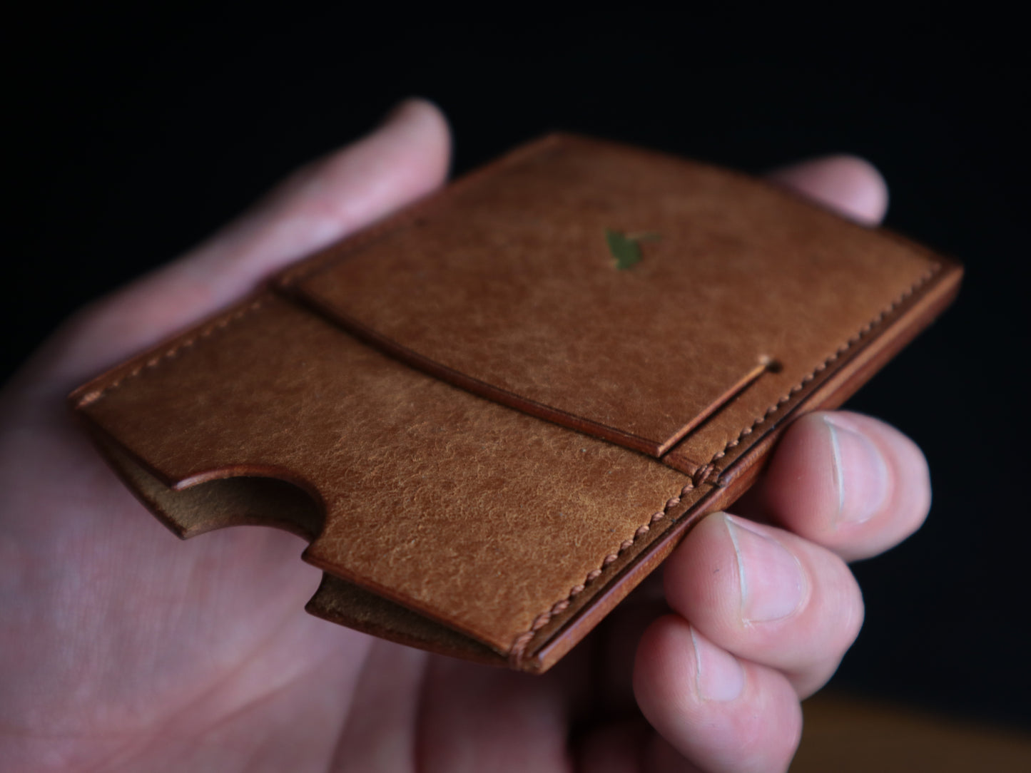 Cardholder, Cognac Veg-Tan