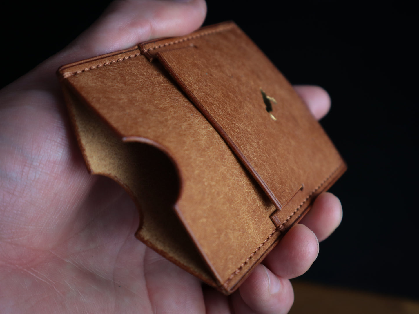 Cardholder, Cognac Veg-Tan