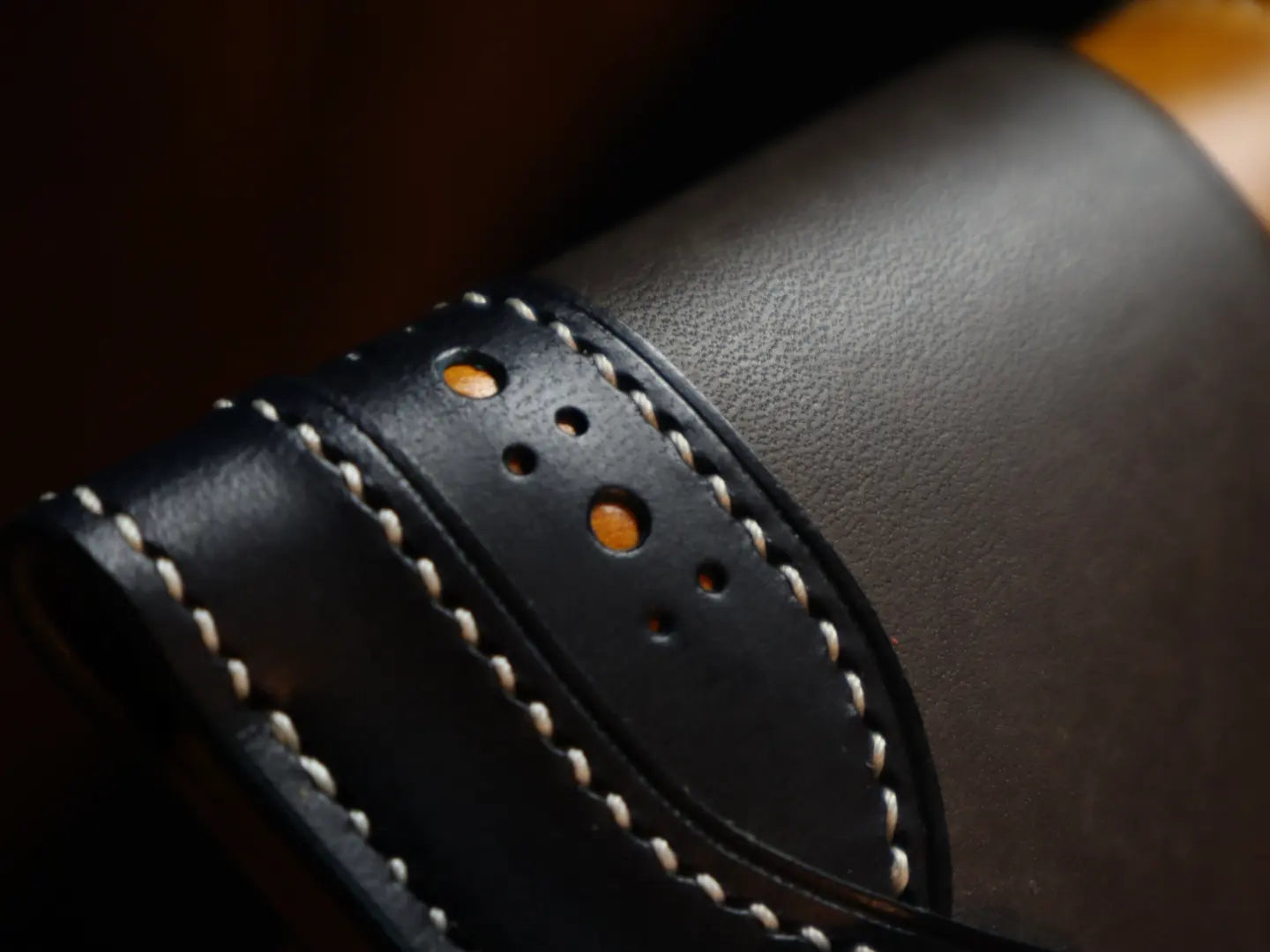 Curlew Cardholder - Yellow, Grey & Navy
