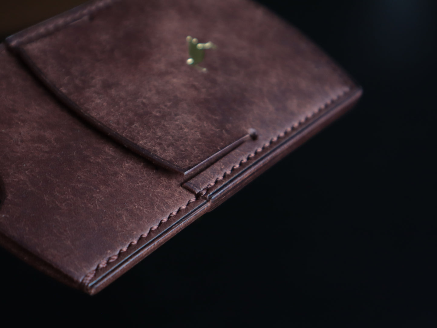 Cardholder, Tobacco Veg-Tan