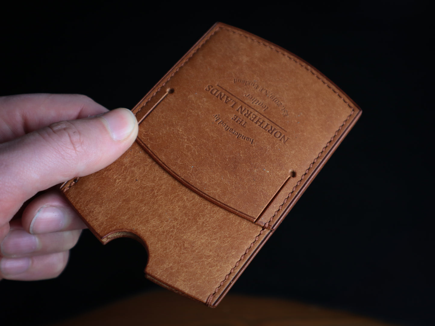 Cardholder, Cognac Veg-Tan