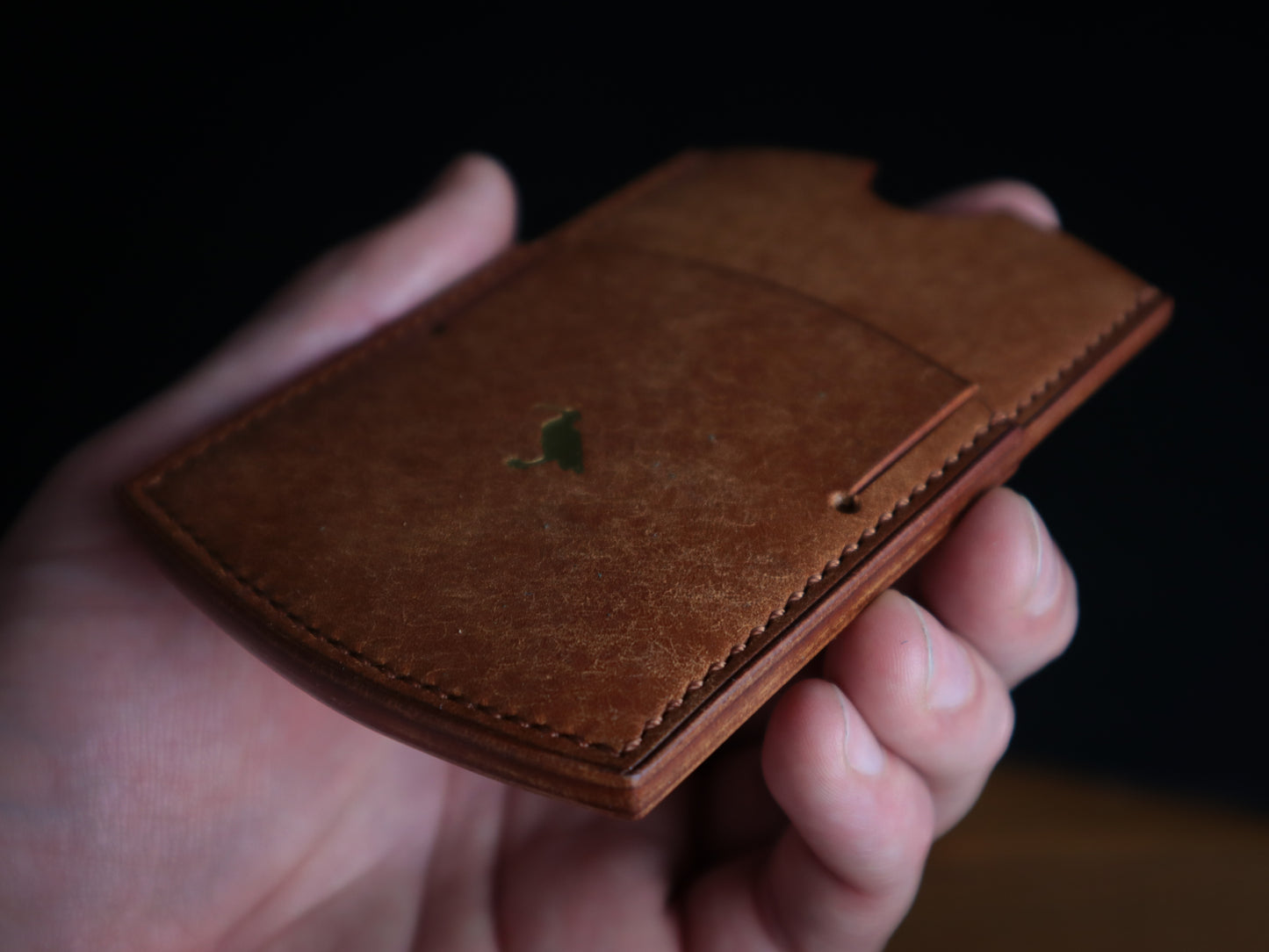 Cardholder, Cognac Veg-Tan