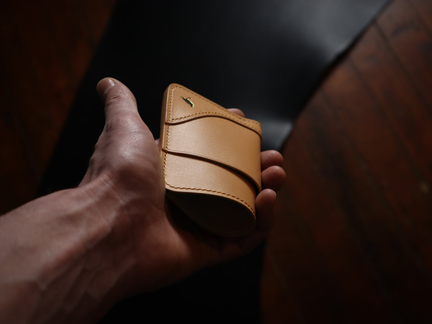 Curlew Cardholder - Natural