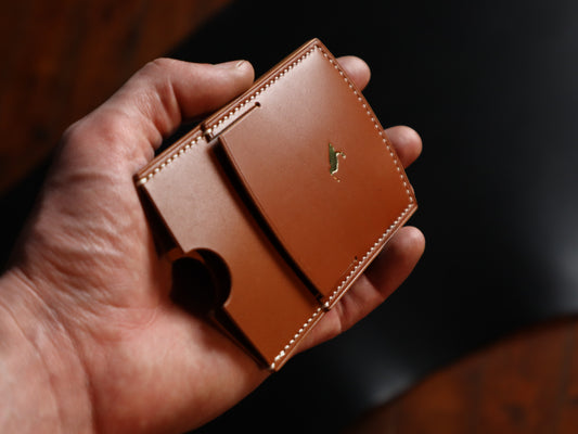 Cardholder, Tan Lamport