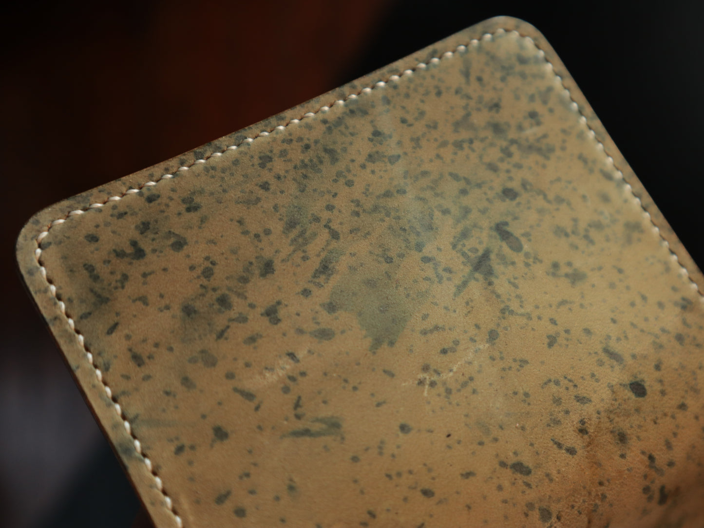 Japanese Bifold - Horween Shell Cordovan & Black Italian Veg-Tan