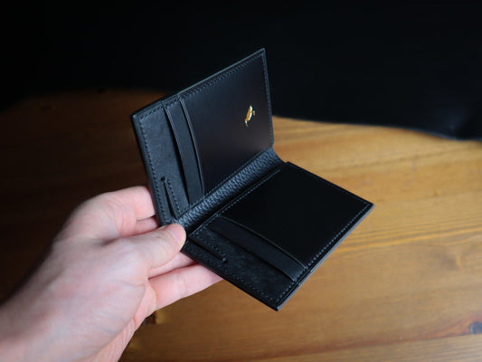Compact Bifold - Black Pueblo, Buttero, Gaeta & Dollaro