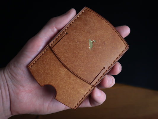 Cardholder, Cognac Veg-Tan