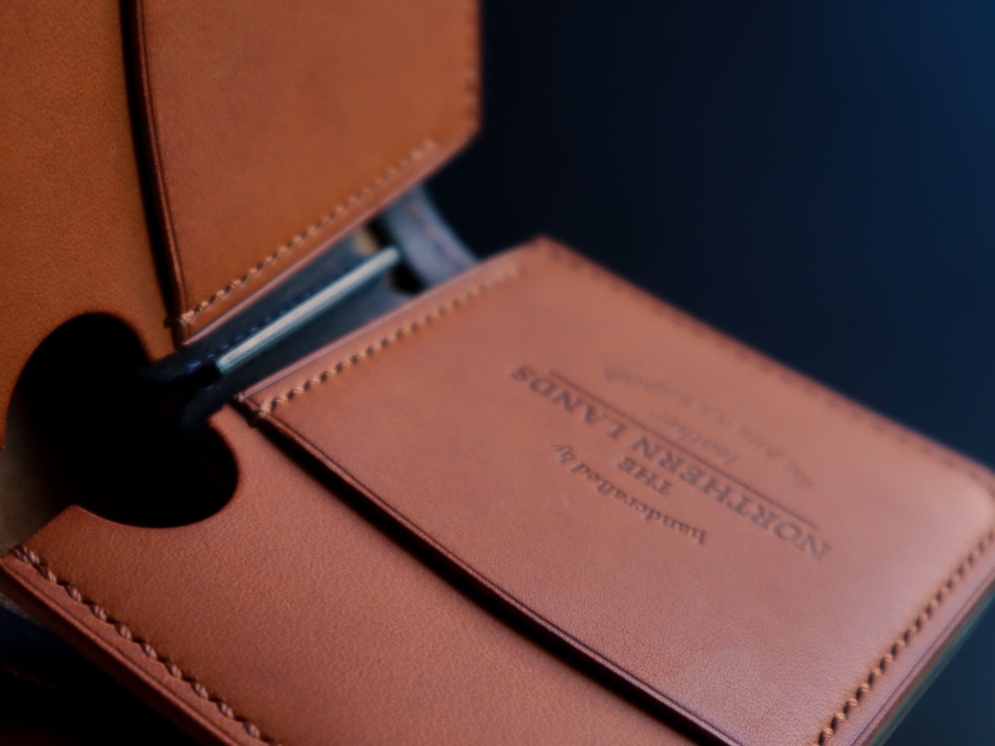 Japanese Bifold - Olmo & Blue Veg-Tan